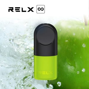 Relx Infinity Mga Kapalit Na Pod Cartridge 650 Puff # Malutong Berde