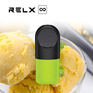 Relx Infinity Mga Kapalit Na Pod Cartridge 650 Puff # Gintong Hiwa