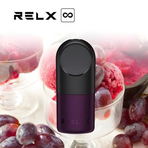 Relx Infinity Mga Kapalit Na Pod Cartridge 650 Puff # Tangy Lila