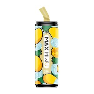 Max Miwu Coke Tin Disposable E-cigs # Mango Ice 3600 Puff 12ml