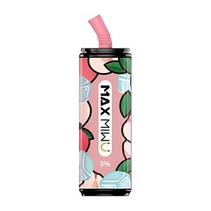 Max Miwu Coke Tin Disposable E-cigs 3600 Puff # Peach Popsicle 600mah