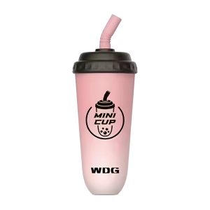 Wdg Mini Cup Disposable E-cigs # Peach Soda 5000 Puff 15ml