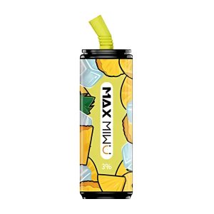 Max Miwu Coke Tin Disposable E-cigs # Pineapple Storm 3600 Puff 600mah
