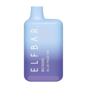ELF BAR Disposable Vape BC 5000 Puffs # Blue Razz Ice