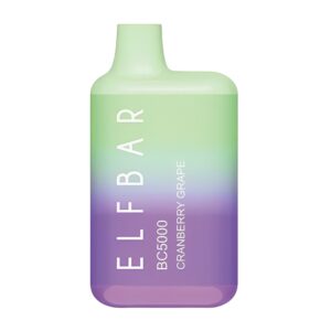 ELF BAR Disposable Vape BC 5000 Puffs # Cranberry Grape