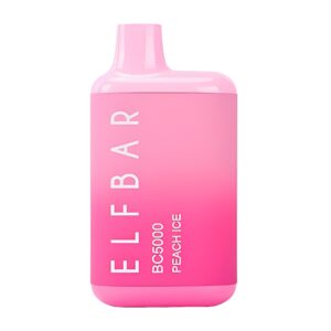 ELF BAR Disposable Vape BC 5000 Puffs # Peach Ice