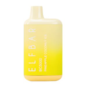 ELF BAR Disposable Vape BC 5000 Puffs # Pineapple Cocunut Ice