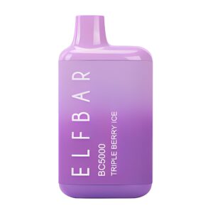 ELF BAR Disposable Vape BC 5000 Puffs # Triple Berry Ice