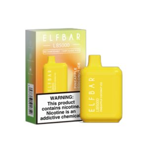 ELF BAR LB5000 Disposable Pineapple Coconut Ice 5000 Puffs 14ml