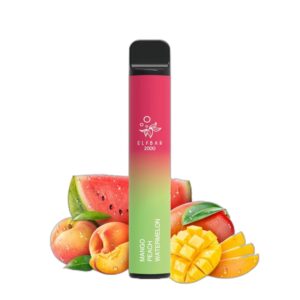 ELF BAR 2000 Disposable 2000 Puffs Mango Peach Watermelon 6.5ml